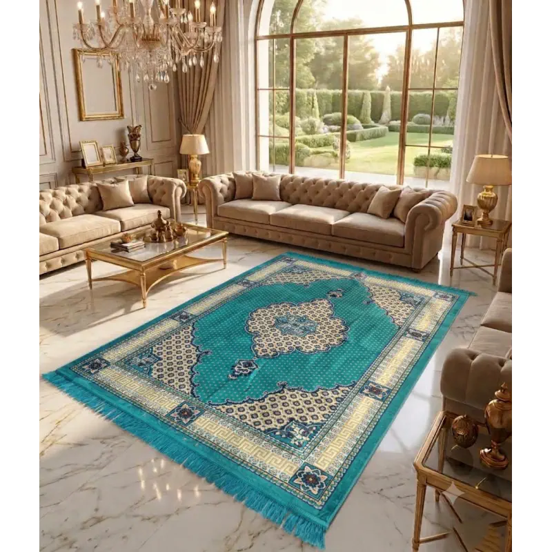 4.5'x6.5' Turkish Floor Galicha (Green-1)