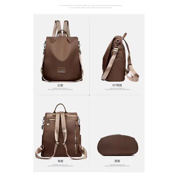Updated Tote series 2 female backpack(কালো কালার)