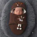 NEW ওরিজিনাল চায়না Baby Blanket (coffe color)
