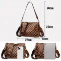 Women Luxurys Designers Bag (Khaki)
