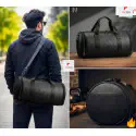 Premium Leather Gym Bag (15 inch) Adidas
