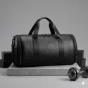 Premium Leather Gym Bag (15 inch) Adidas