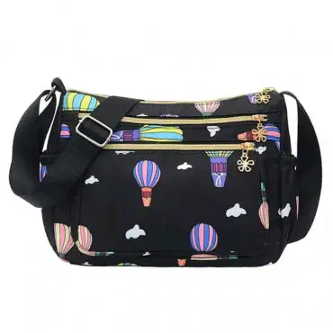 Korean Cross Bag (Black)