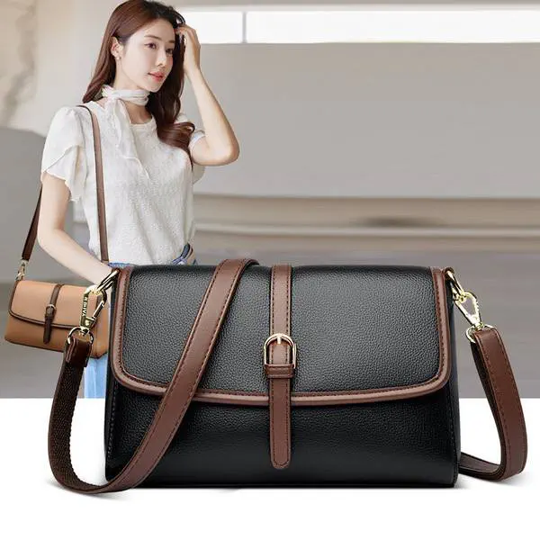 Versatile Crossbody Shoulder Bag (black)