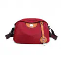 Gelory Casual Travel Waterproof Messenger Bag Trendy {Meroon}