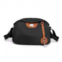 Gelory Casual Travel Waterproof Messenger Bag Trendy {black}