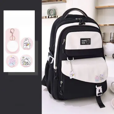 Best Waterproof School Bag (Black) 