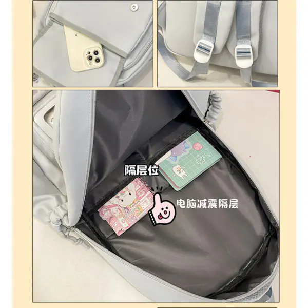 Waterproof School Bags .class 1-10 {black}
