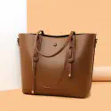 Luxury Official leather Tote bag (Brown )