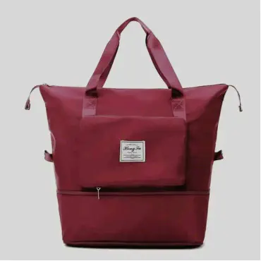 Travel bag  (maroon )