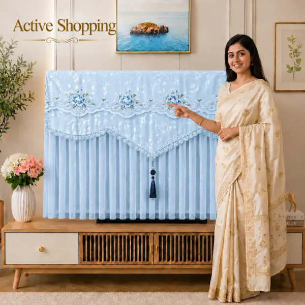 TV Cover (28-32 Inch) Sky Blue