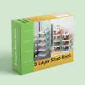 5 Layer shoe rack