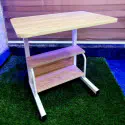 ADJUSTABLE DOUBLE LAYER READING TABLE