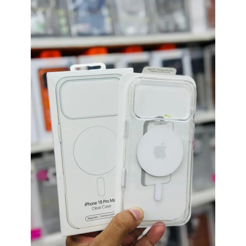Magnetic Clear Case with Camera Control for the iPhone