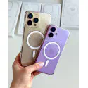 100% Anti-Yellow Guaranteed Clear Transparent Magsafe Case with Ic  Animation  (A Grade Quality) 