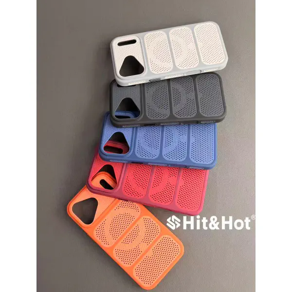 Premium MagSafe Heat Dissipation Mesh Phone Case