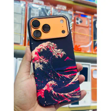 premium Luxo Life Carbon Fiber Textured Case (MS )