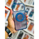360 Rotating Ring Holder Magnetic Phone Case for iPhone Wireless Charging Anti-drop Protective Cover