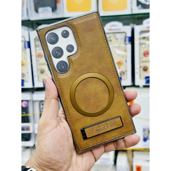 Jinduka Premium PU Leather  Case with Magesafe 