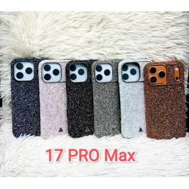 luxury shimmering stone or rhinestone phone cases designed for the iPhone 17 Pro Max. 