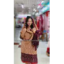Embrodiary Chundry Batik Dress