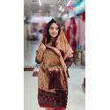 Embrodiary Chundry Batik Dress
