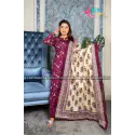 Mal Mal Joypuri Cotton Three Pis
