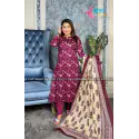 Mal Mal Joypuri Cotton Three Pis