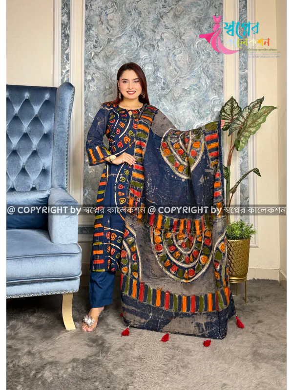 Kashphool Makrosha Dress