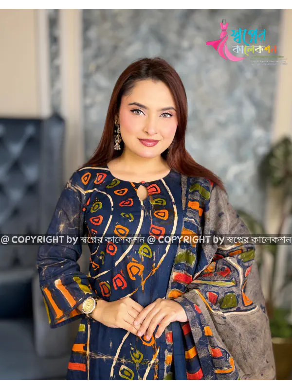 Kashphool Makrosha Dress