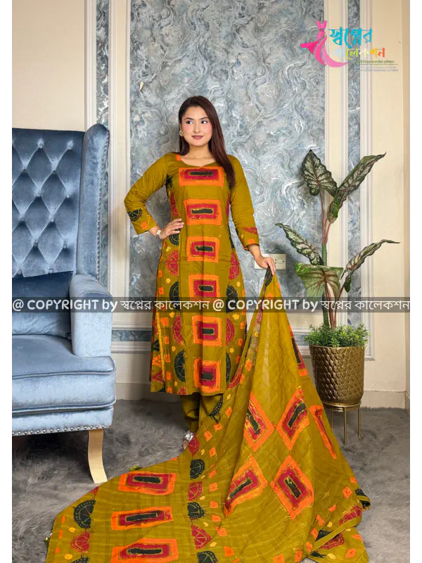 Kashphool Makrosha Dress