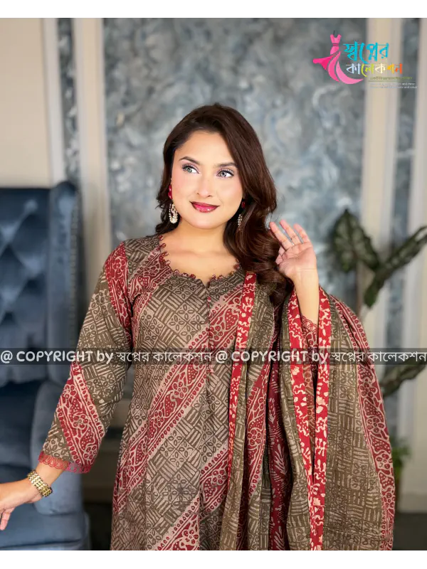 Nature Batik Three pis