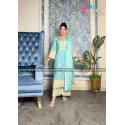 Exclusive Slab Cotton Three Piece