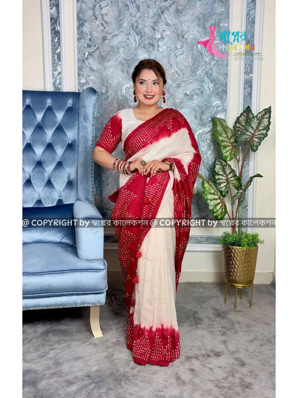 Shibori Silk Sharee ...