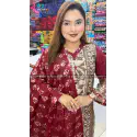 Exclusive Silk Batik Three Pis