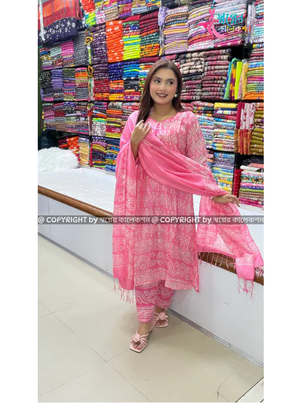 Silk Batik Three Piece