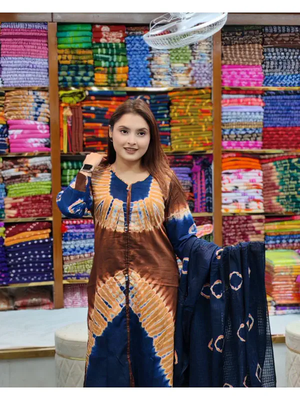 Tye Dye Batik Three Pis  10
