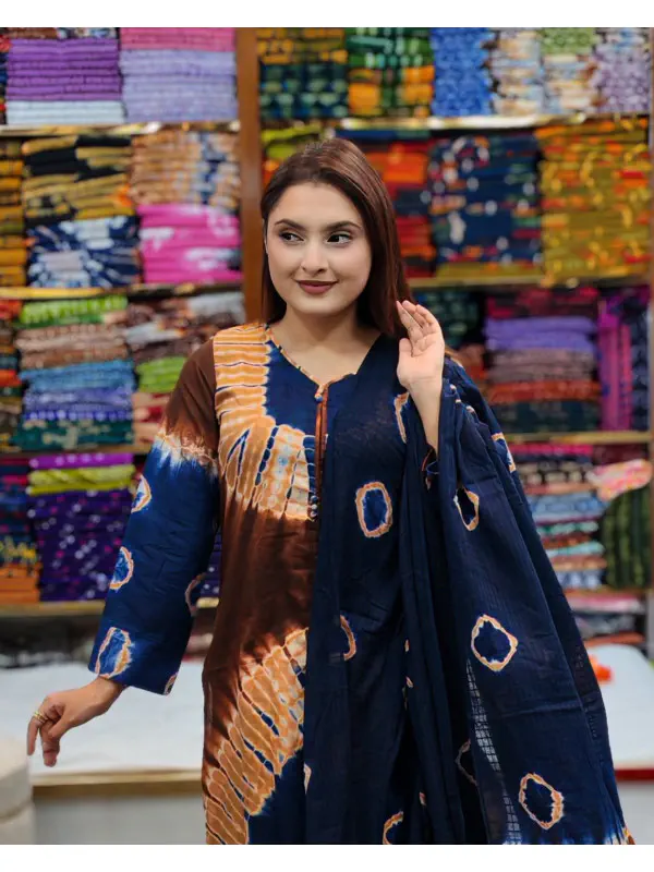 Tye Dye Batik Three Pis  10