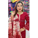 Tye Dye Sequence Chundri Embroidery
