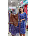 Vegetable Dye  Batik Three Pis