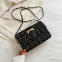  shoulder messenger bag (black)