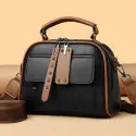 Vintage Shoulder Bag (Black)