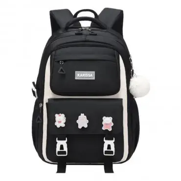 School Bag(Black)...