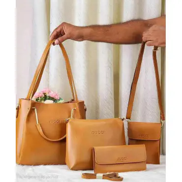 Leather 4Set bag (Br...