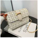  shoulder messenger bag (White)