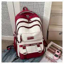Academy Style Waterproof School Book Bag(Merun Colour)
