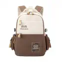 Stylish School Bag(Brown)v5