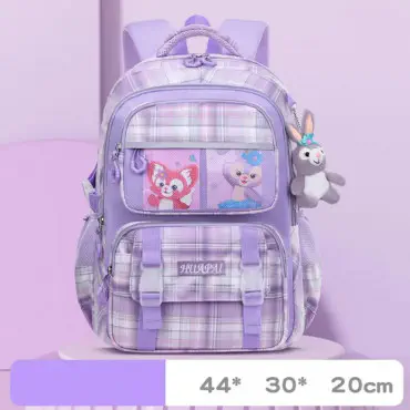 High quality School bag (purple)