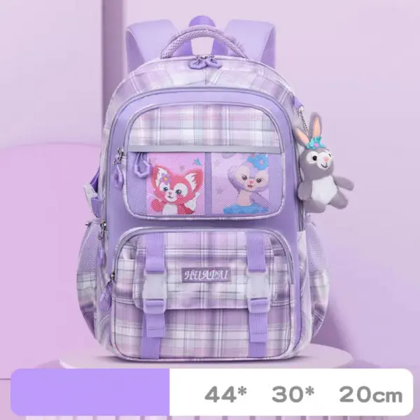 High quality School bag (purple)