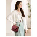 Mini Cross Body Bag (maroon)